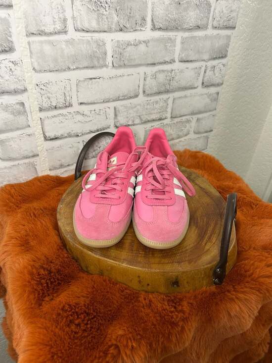 adidas Shoes - Adidas Originals Samba OG Pink and White Gum Sole Style Number JQ4488